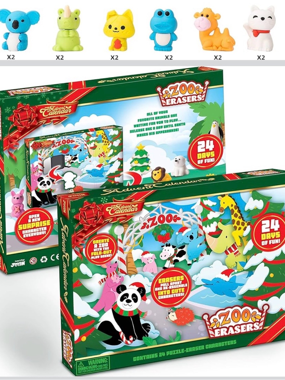 Advent Amazing zoo animal calander